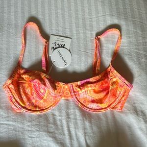 Kulani Kinis - Citrus Sunrise Ditsy Underwire Bikini Top